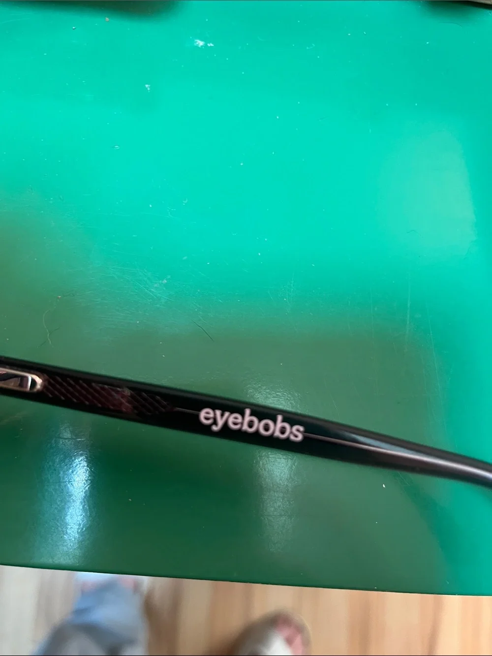 Eyebobs Classic Black Round Eyeglass Frames with 2.5 reader lenses NEW